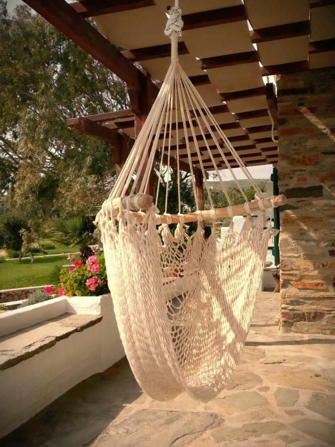 Laggades Relaxing House Villa Tínos Exterior foto